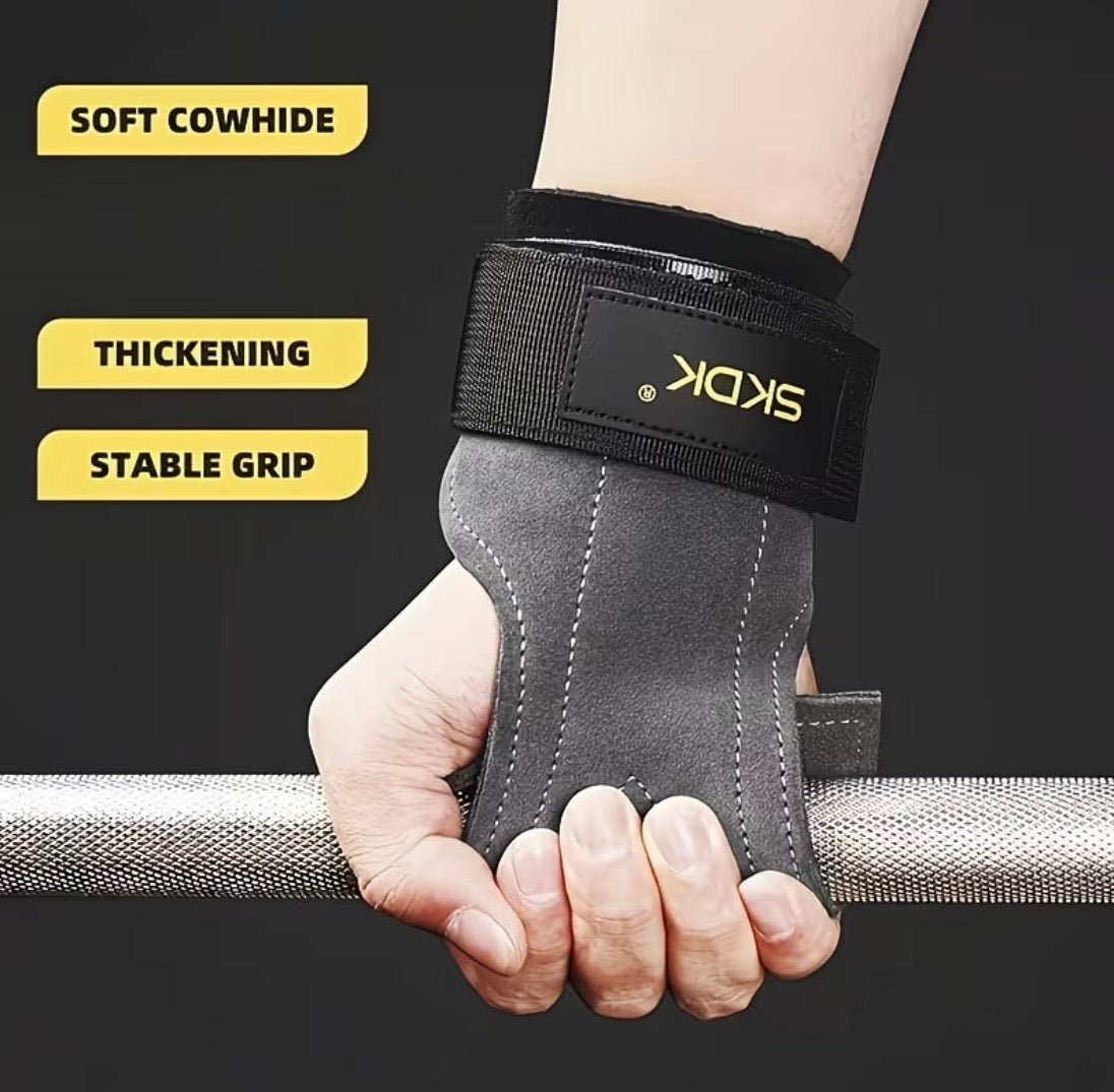 LiftFlow™ Pro Grip Palm Guards – Gym Hand Grips