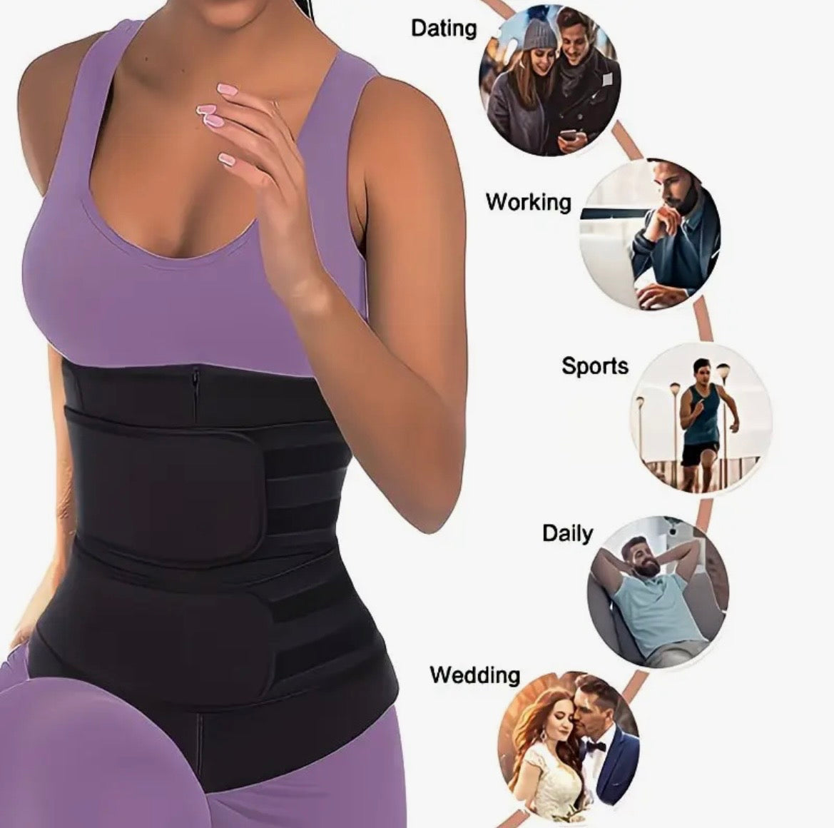 LiftFlow™ Core Compression Waist Trainer